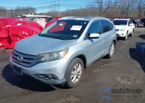 2013 Honda Cr-V Ex-L z USA, uszkodzony, nr VIN 2HKRM4H7XDH656297